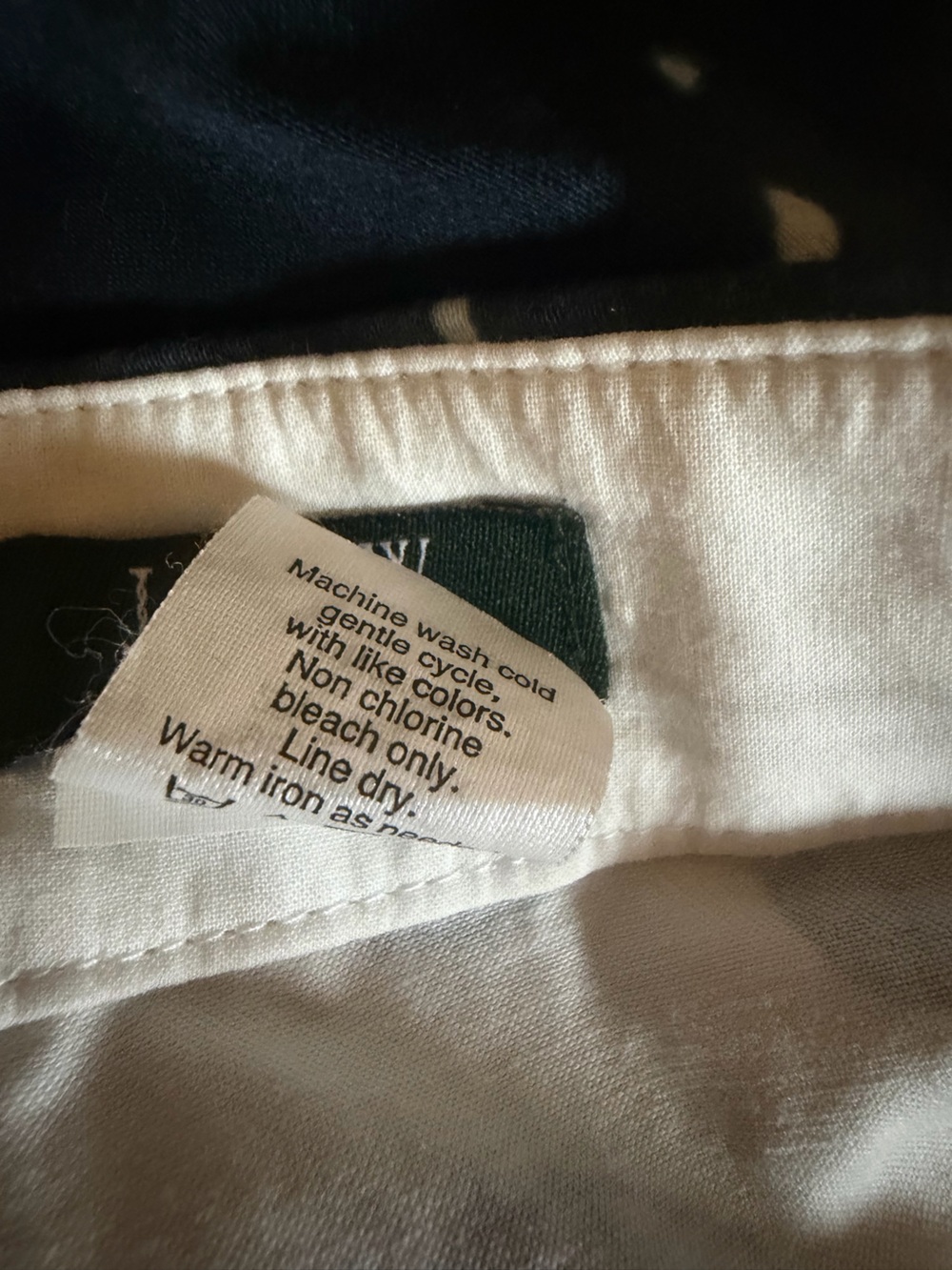 J Crew Stretch White and Navy Floral Pencil Skirt size 14 - Picture 9 of 10
